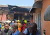 Kipé Dadya : un incendie d’origine électrique réduit une maison en cendres, une famille sinistré