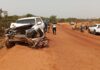 Drame sur l’axe Kankan–Mandiana : la poussière tue, un orpailleur perd la vie dans une collision frontale