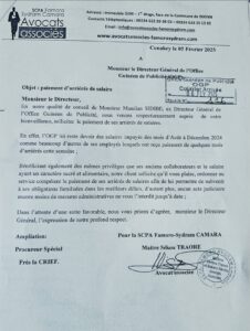 OGP : l'ancien Directeur Général réclame des salaires impayés (Avocats) 2 IMG 4522