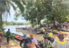 Guéckédou : 47 personnes à bord, une pirogue chavire sur le fleuve Makona, quatre disparus