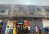 Kagbelen : un court-circuit ravage un magasin, près de 800 millions GNF de pertes annoncées